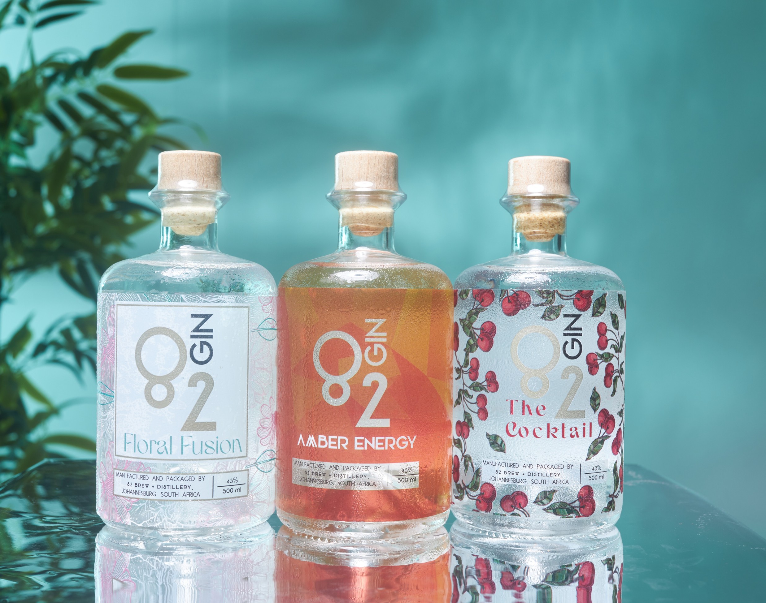 82 Brewing Co craft gin set and signature brews