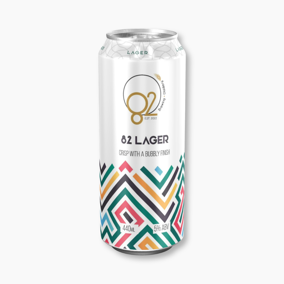 82 Lager – crisp South African craft lager
